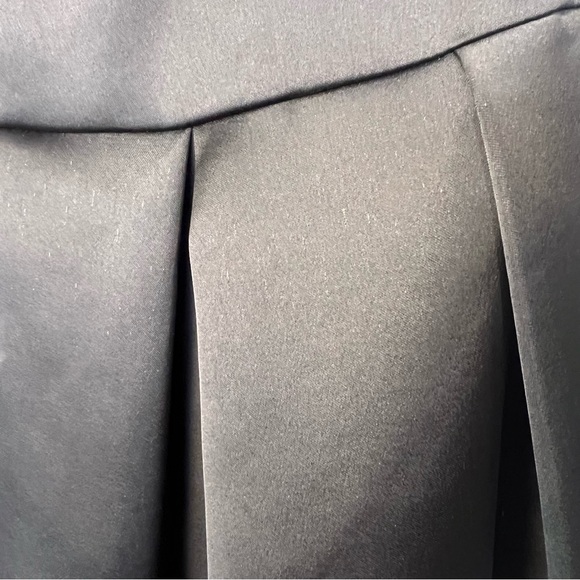 Bailey 44 Black Satin Cutout Dress 6 - Picture 3 of 9